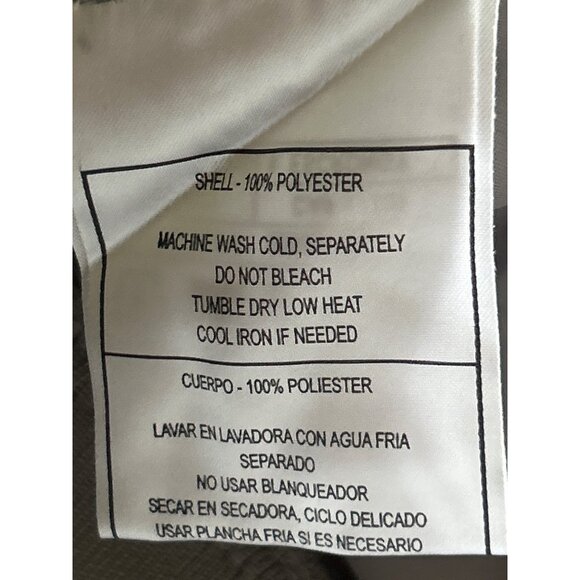 Reebok Super Bowl XL Pullover Jacket XL Gray Polyester - Picture 4 of 6